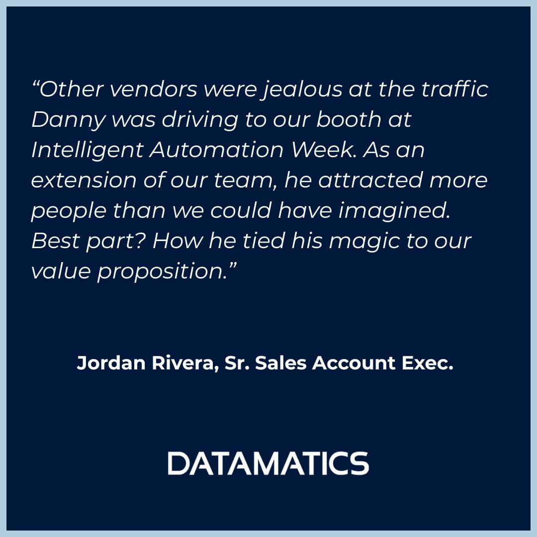 Testimonial from Jordan Rivera, Sr. Sales Account Executive